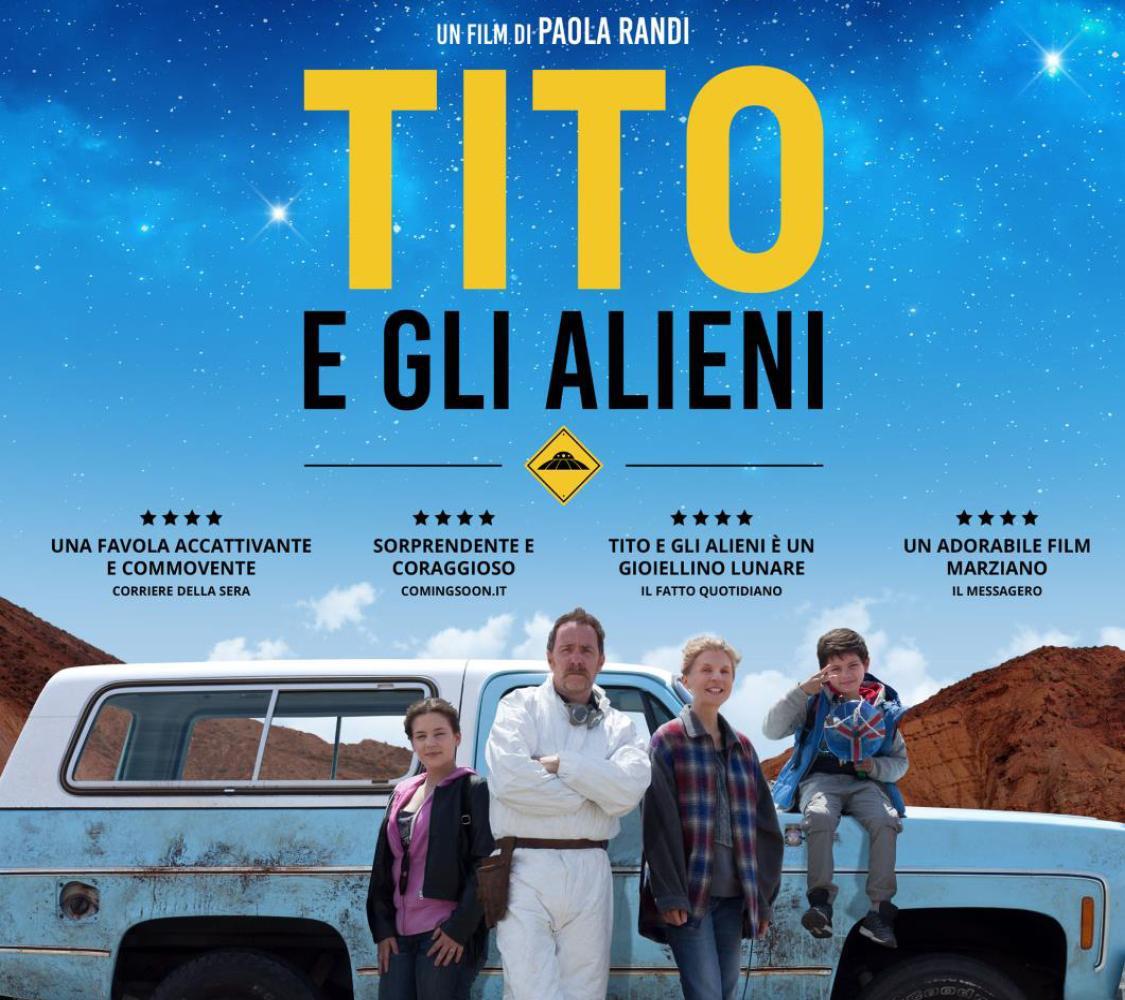 Cultura Italia – sans frontières in collaborazione con il cinema Grütli presenta il film: "TITO E GLI ALIENI" di Paola Randi Martedì 26 marzo ore 20.45 presso Cinema du Grütli - Ginevra