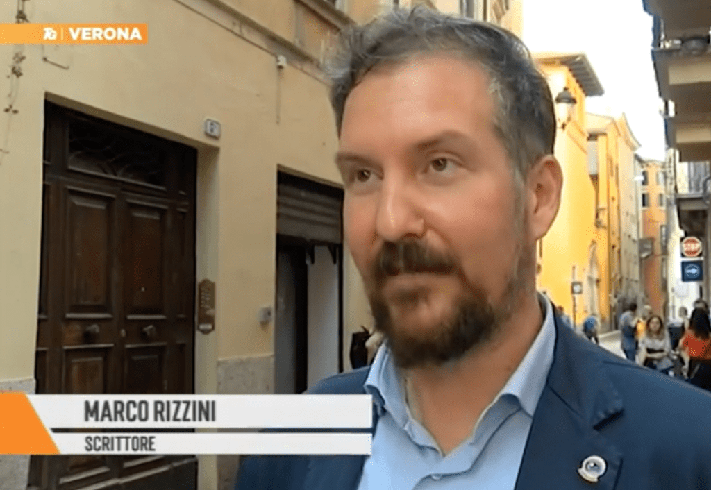 Sabato 16 Marzo 2024 : Aperó letterario con Marco Rizzini